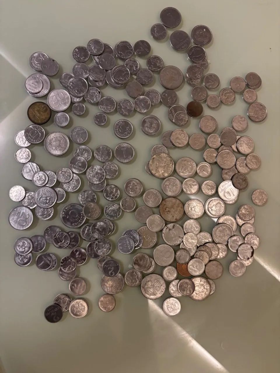 Dinheiro antigo moedas  - Foto 3