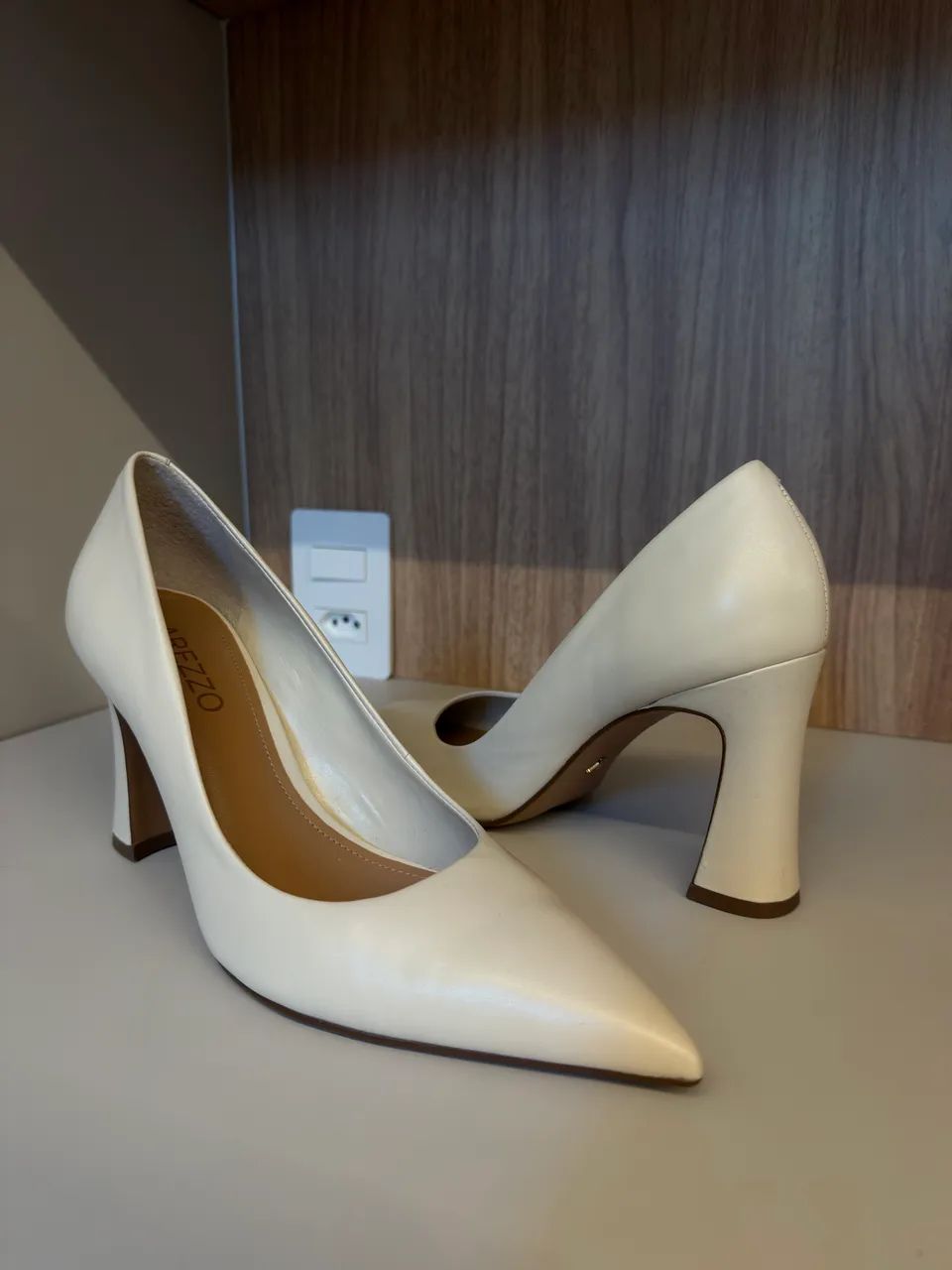 Sapato arezzo, 38, off white