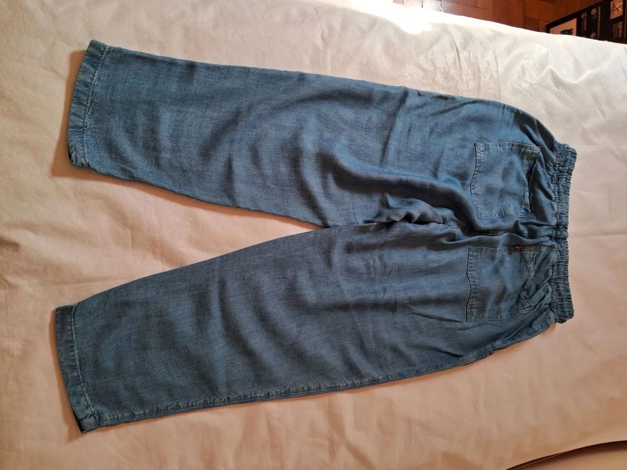 Calça Mom tecido gostoso - Foto 3