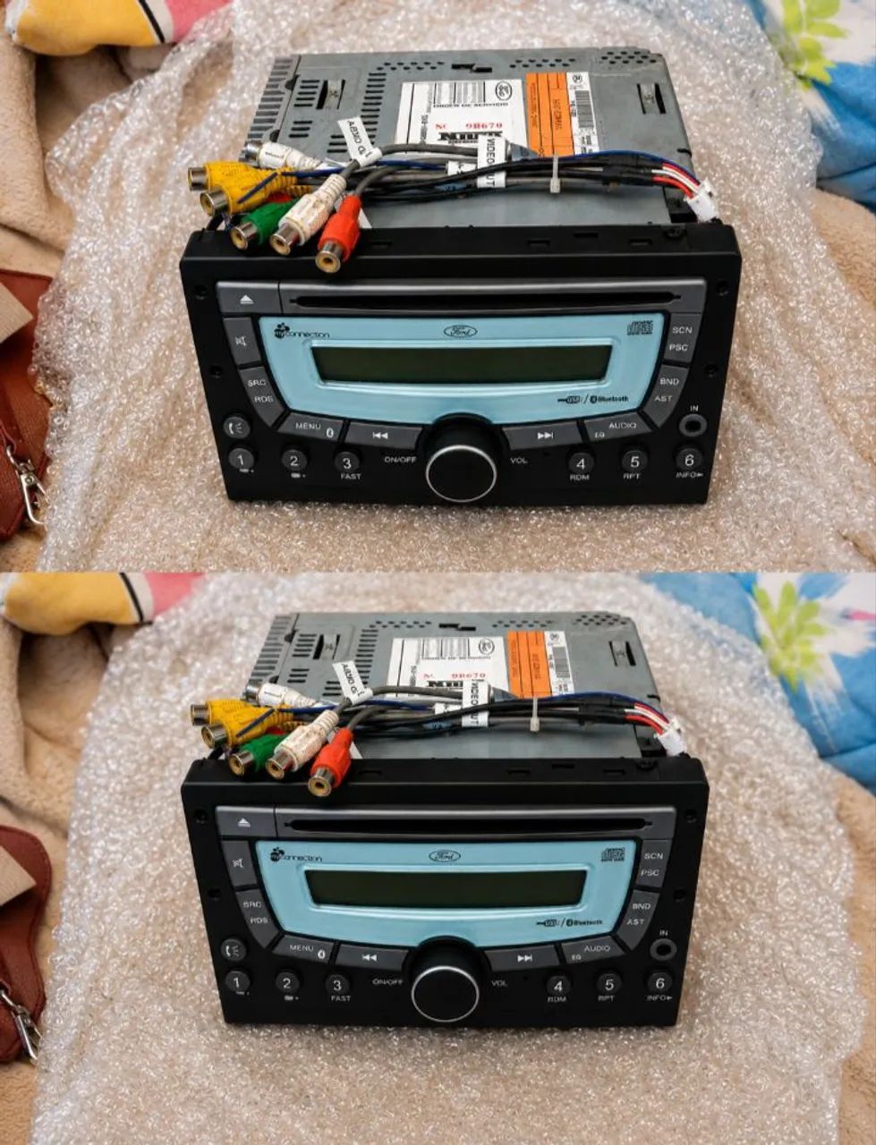 Rádio Original Ford My Connection Bluetooth USB + Interface RCA | Ka Fiesta EcoSport
