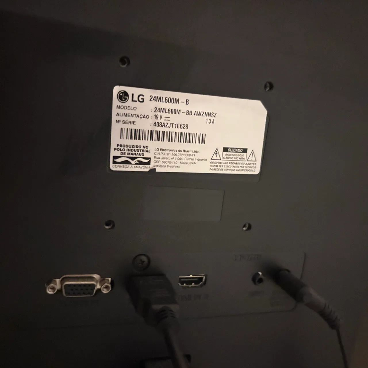 Monitor LG 75Hz 24 Polegadas 419359541355489281