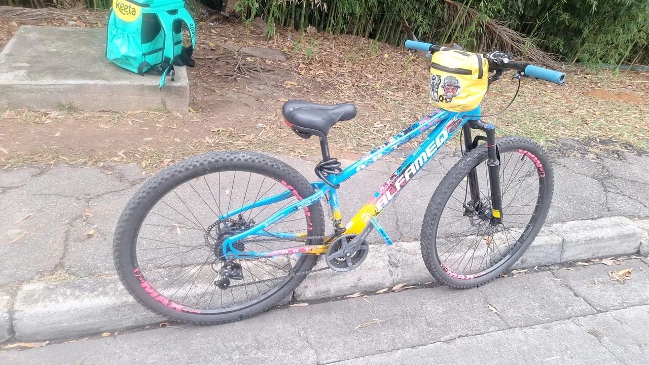 Bicicleta semi nova - Foto 4