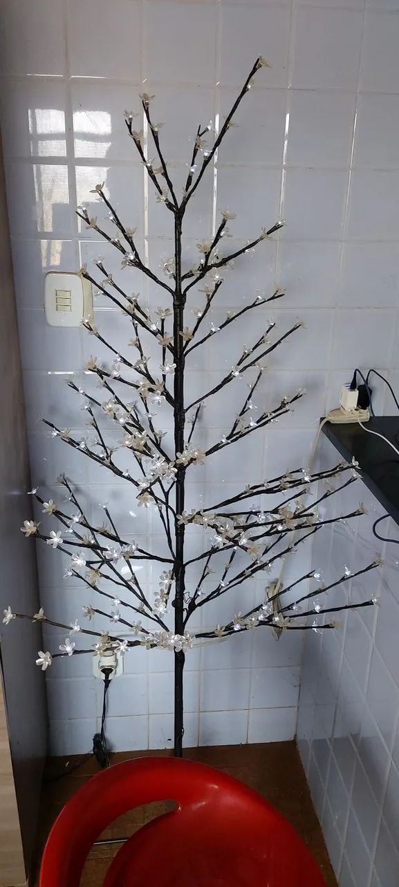 Árvore de Natal de led (ótima). - Foto 2