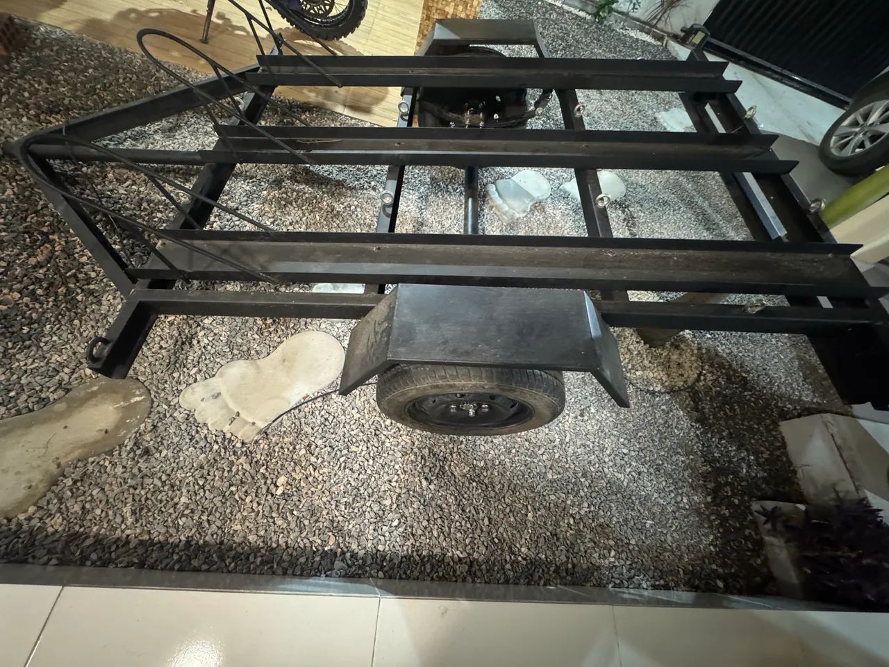 Carrocinha reboque para motos - Foto 6