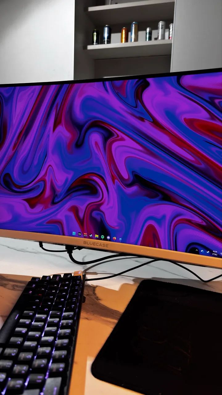 Monitor Gamer Optigamer Pro 24" bluecase curvo