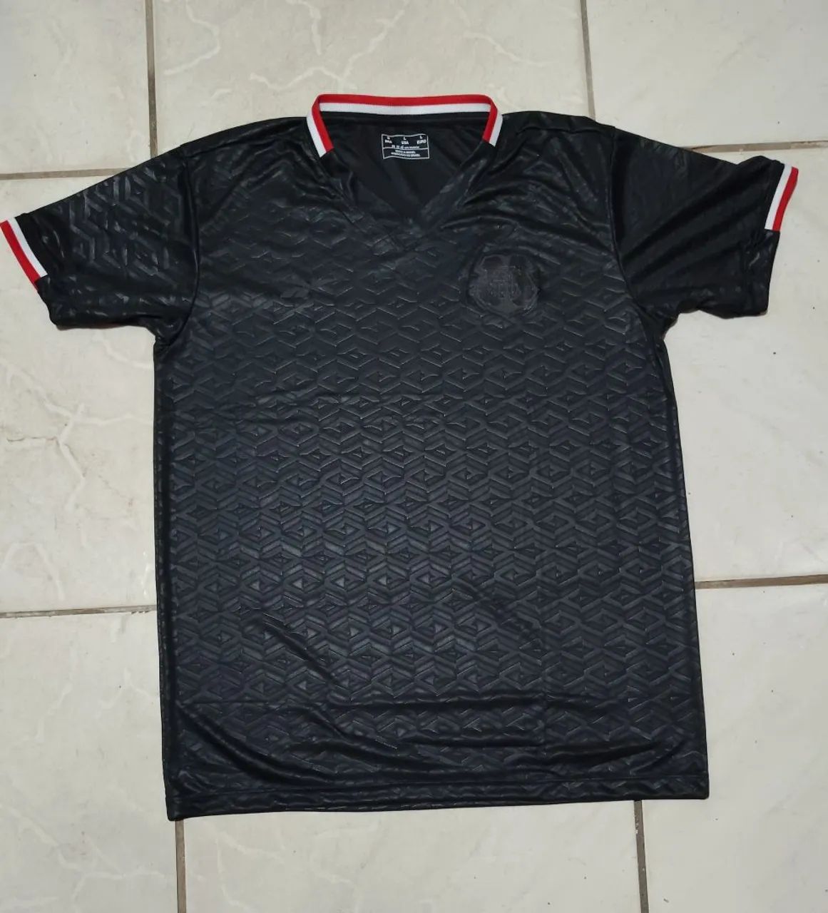 Camisa Santa  cruz Reebok 3D preta (G e GG) - Foto 5