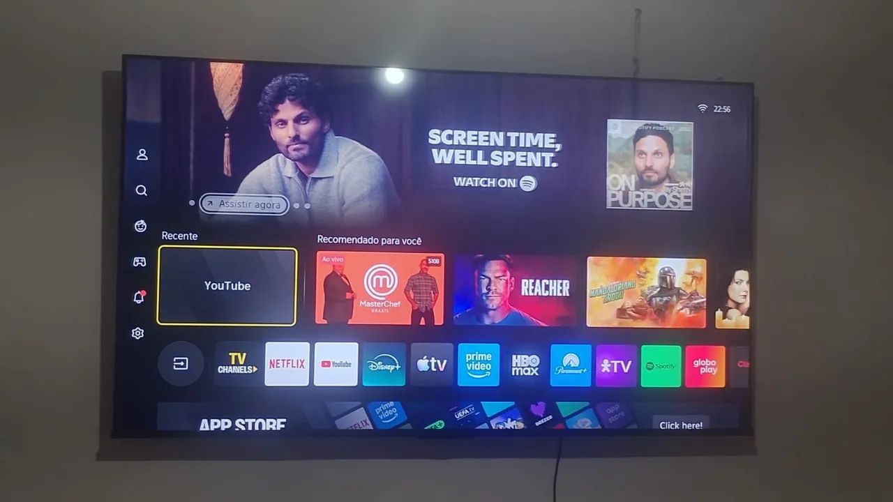 Smart TV Hisense 65" QLED 4K Q6 - Excelente Estado / Com Caixa   - Foto 2