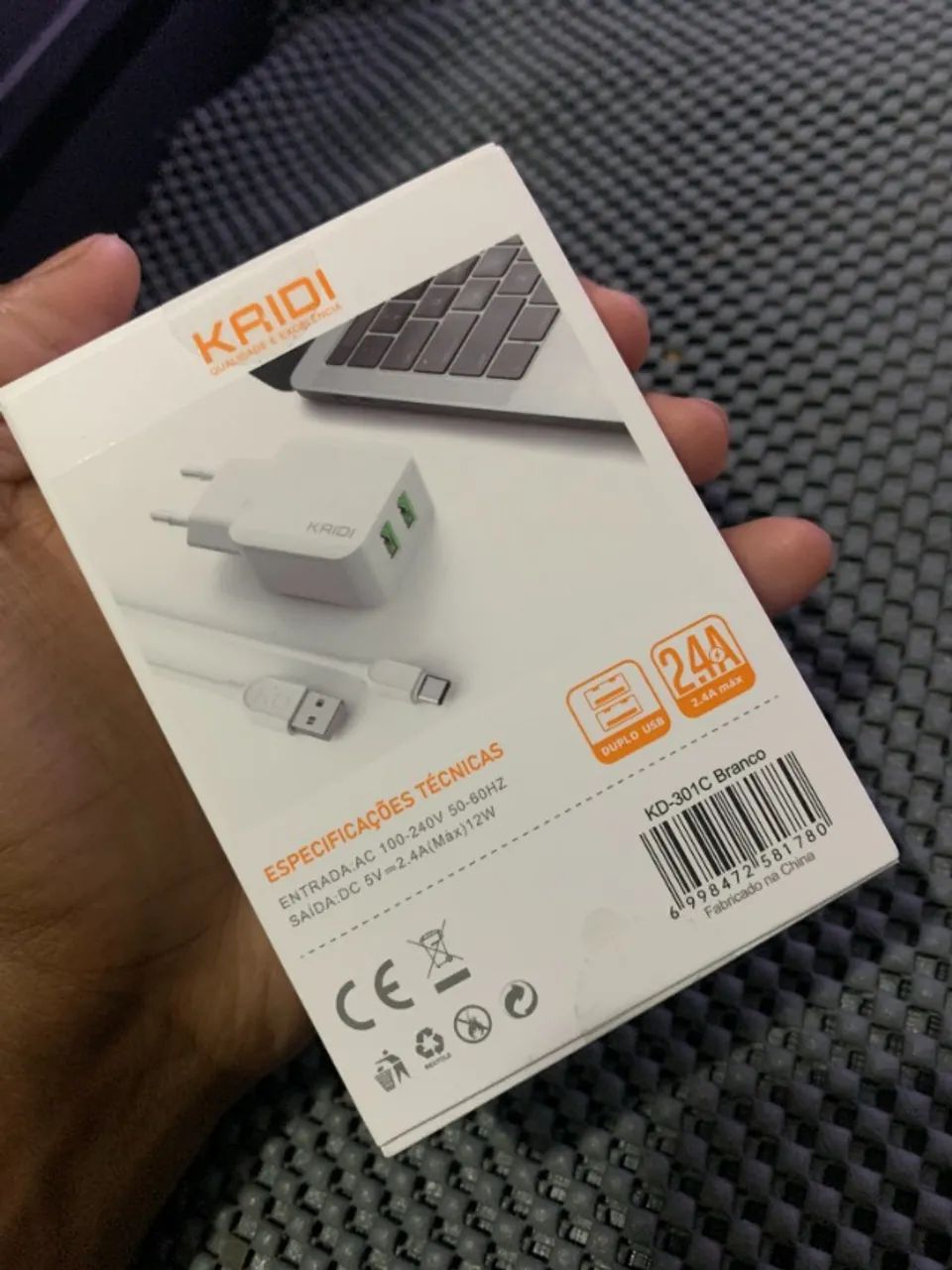 Carregador USB Tipo-C + Entrega - Foto 2