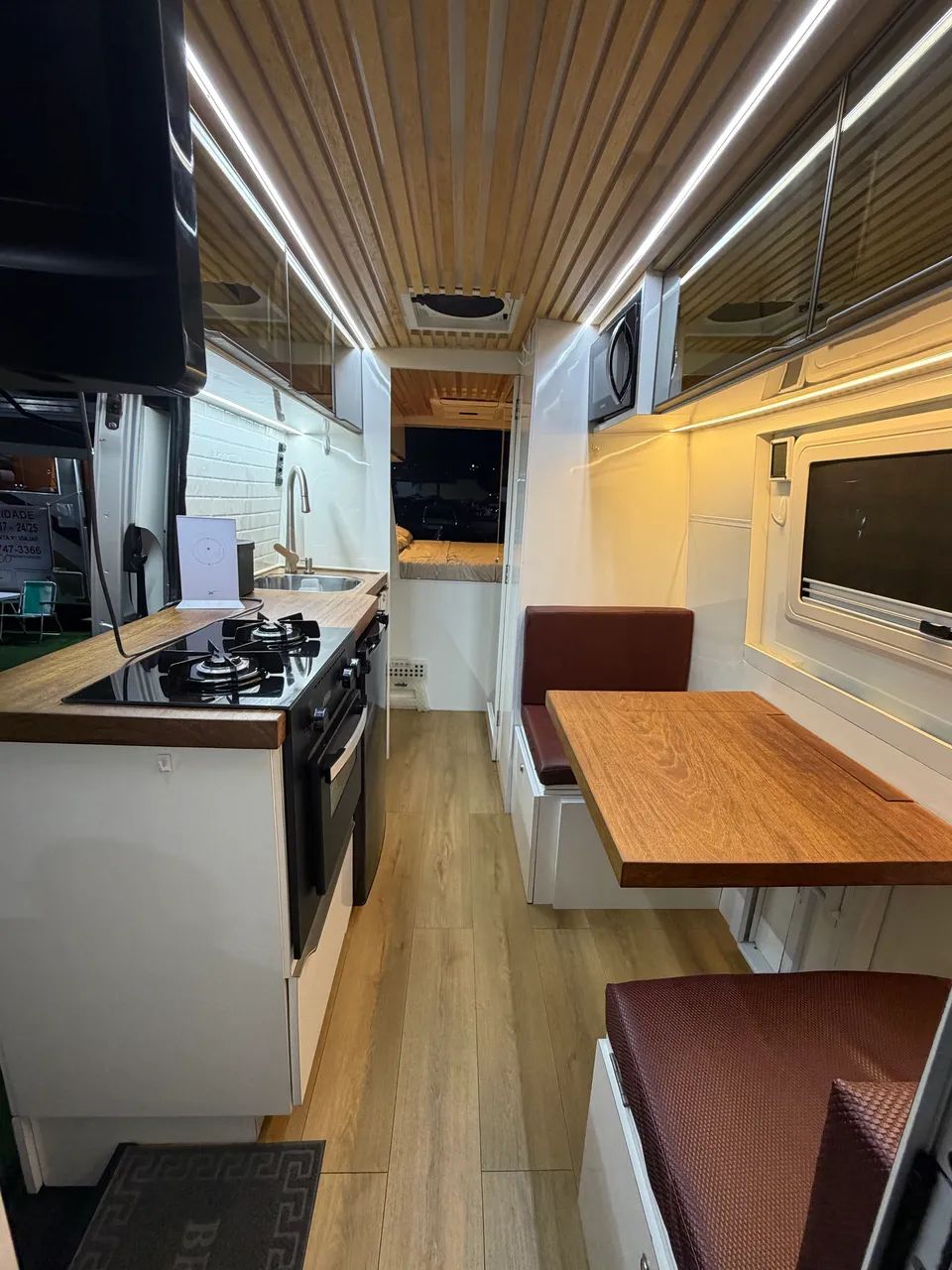 Motorhome Sprinter 417 - bateria Lítio 400Ah + placa Solar 550W - Autonomia Total - Foto 8