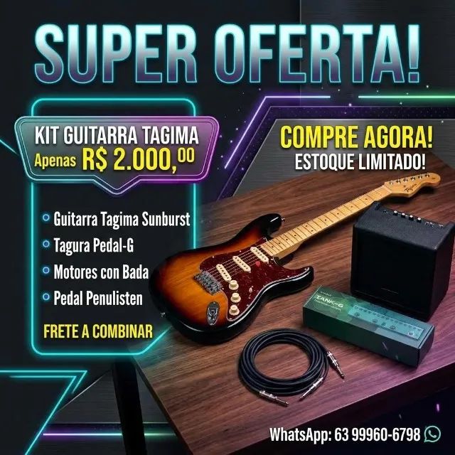 Kit Guitarra Tagima 