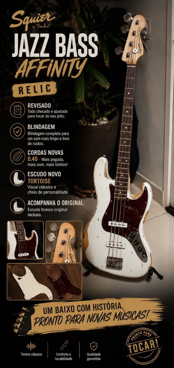 Squier Jazz Bass Affinity 