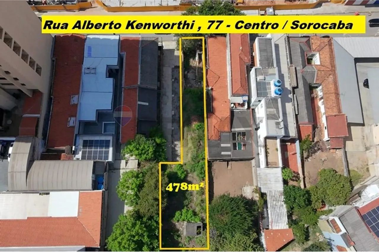 Terreno para venda com 478m² - Centro - Sorocaba - SP - Foto 2