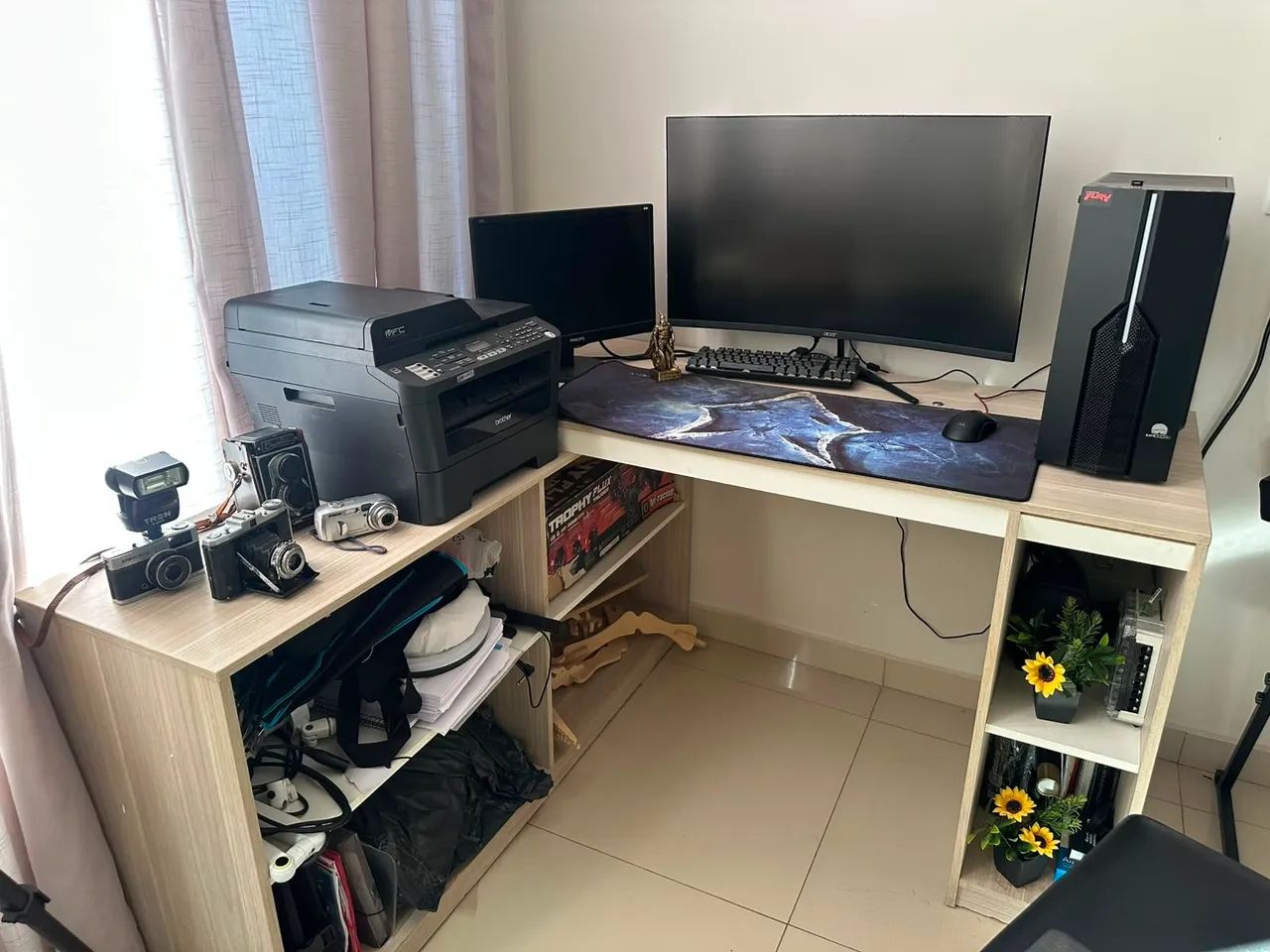 Mesa escritório mdf - Foto 2