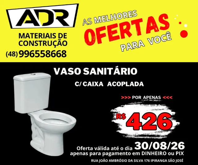 Vaso Sanitário  Deca c/ caixa Acoplada 
