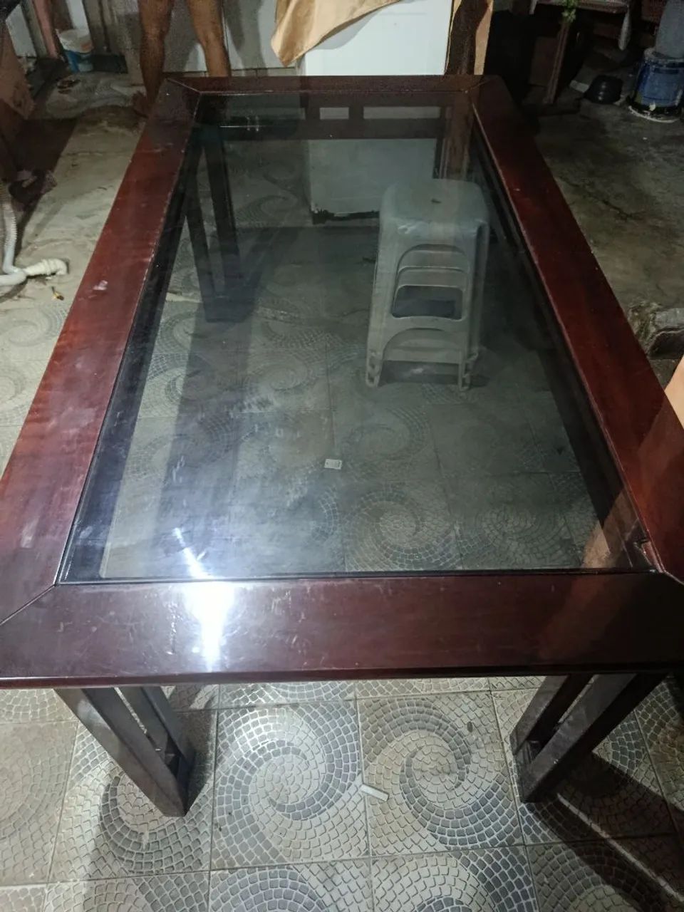 Mesa grande de vidro - Foto 3