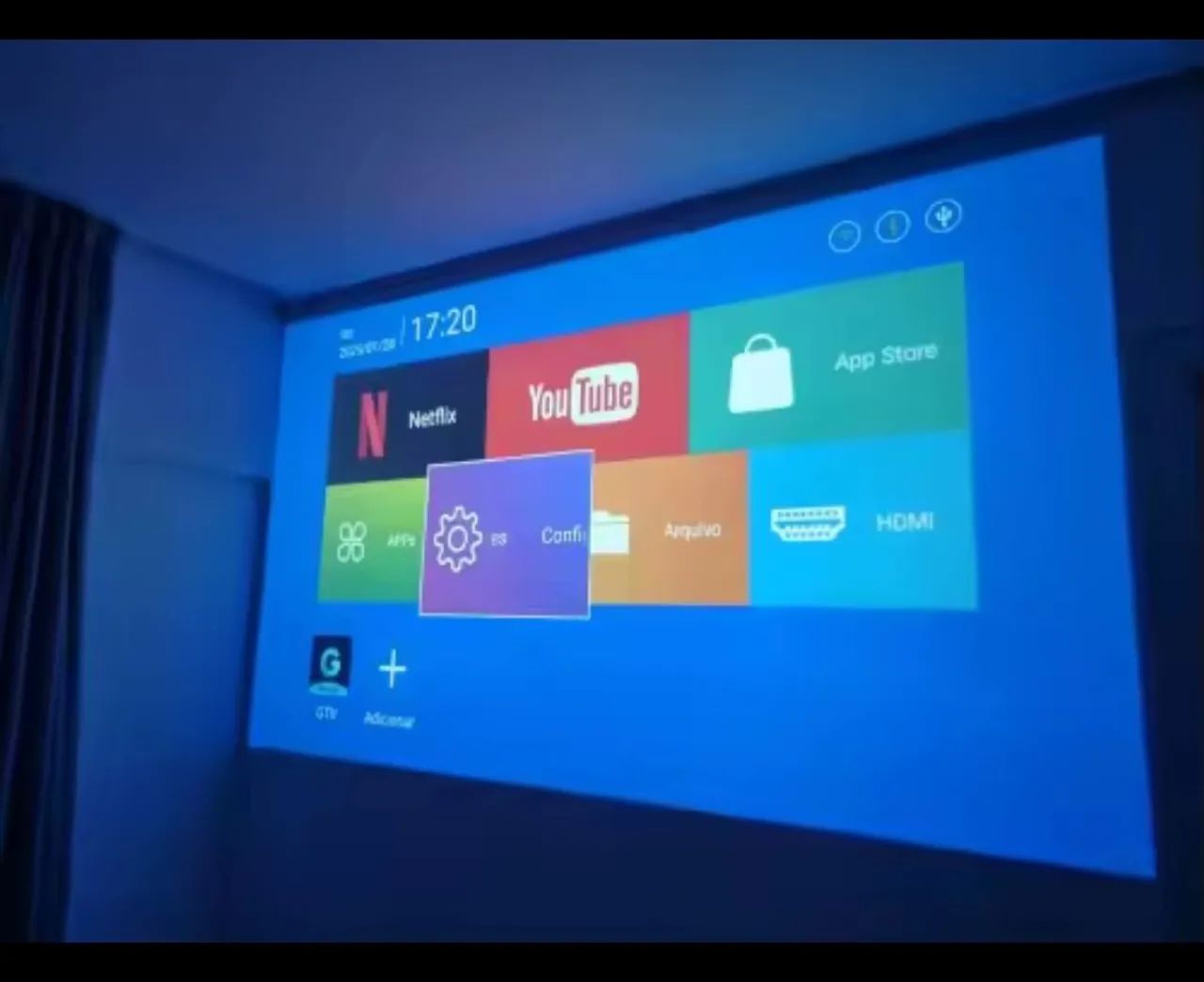 Projetor Magcubic HY320 Full HD Android Wi-Fi (Não é Mini) - Foto 3