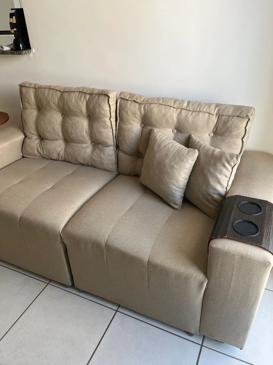 Sofá retrátil NOVO - Foto 4