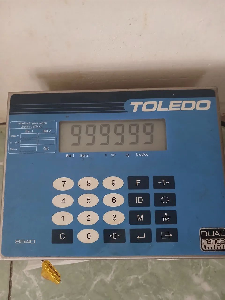 Indicador pesagem Toledo 8540 - Foto 3