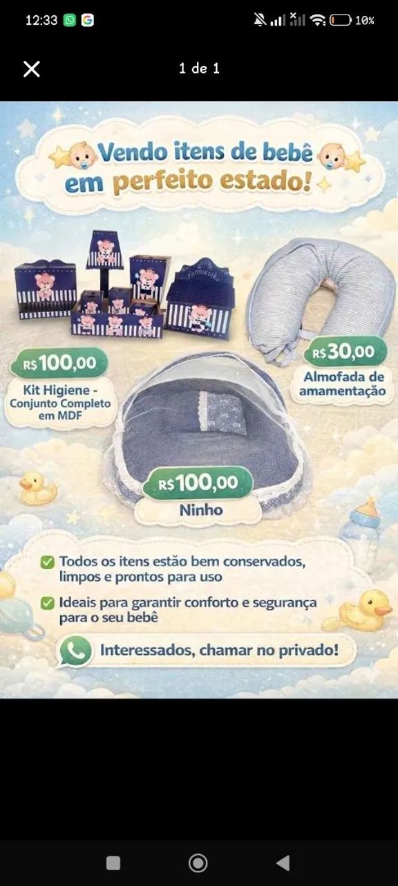 Itens de bb