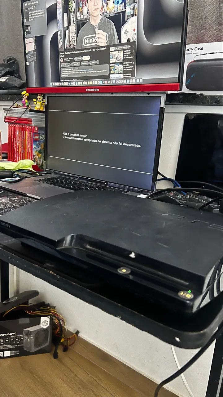 Ps3 slim tem que trocar o HD  - Foto 2