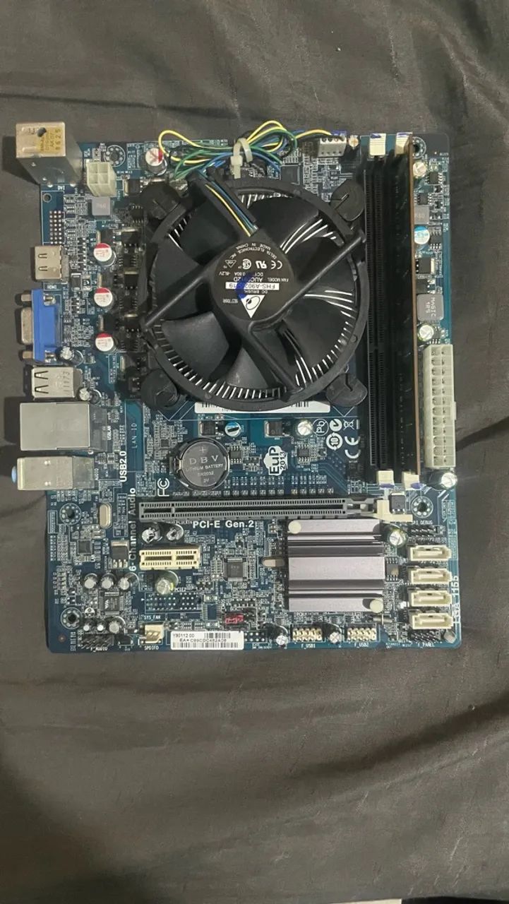 Kit placa mãe i3 2100!