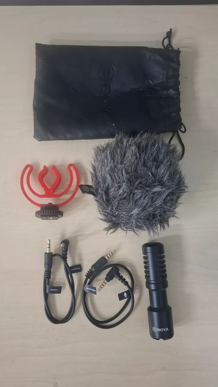 Microfone BOYA BY-MM1+