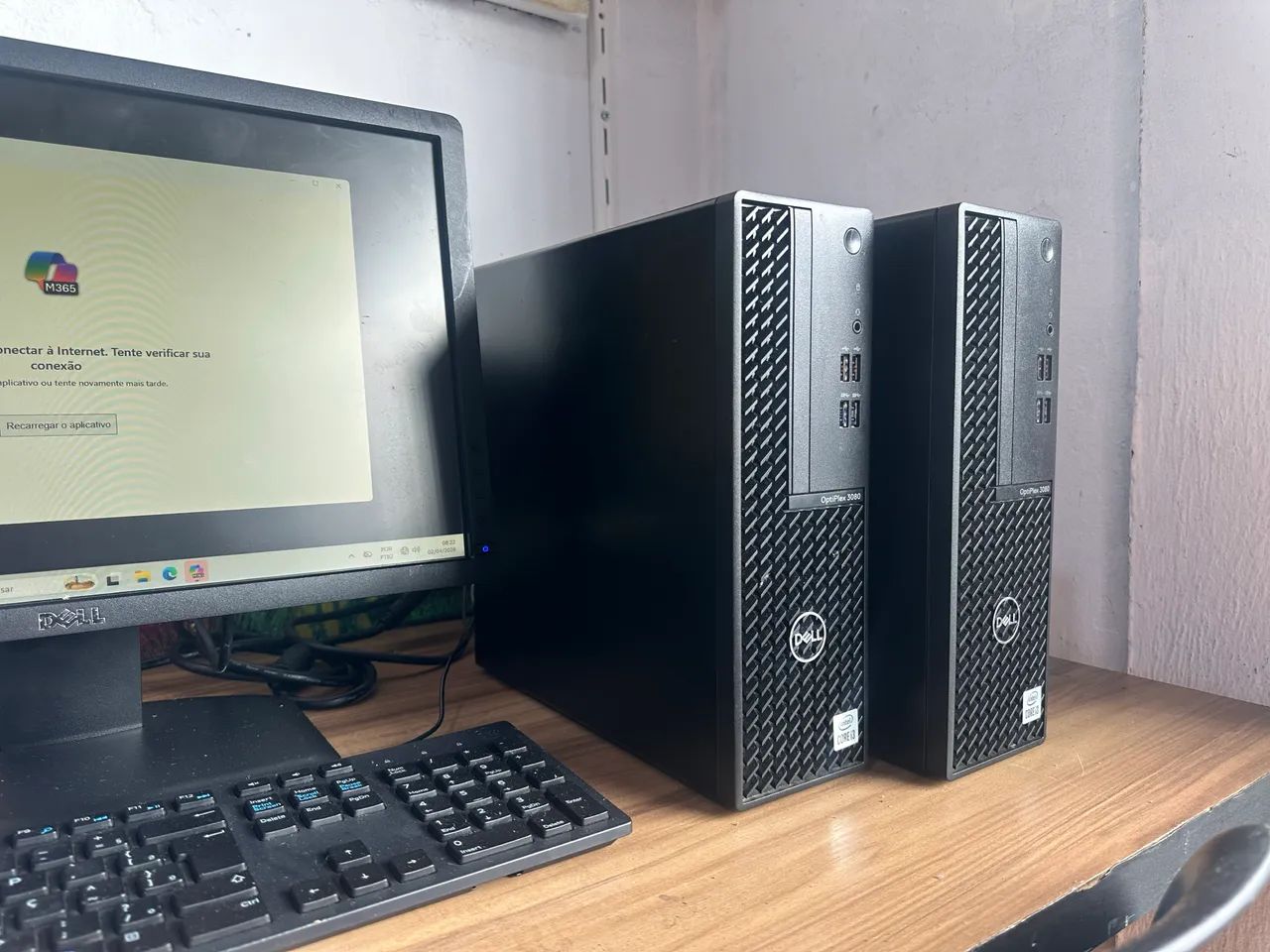 Computadores Dell i3 10ª + monitor + teclado e mouse  - Foto 3