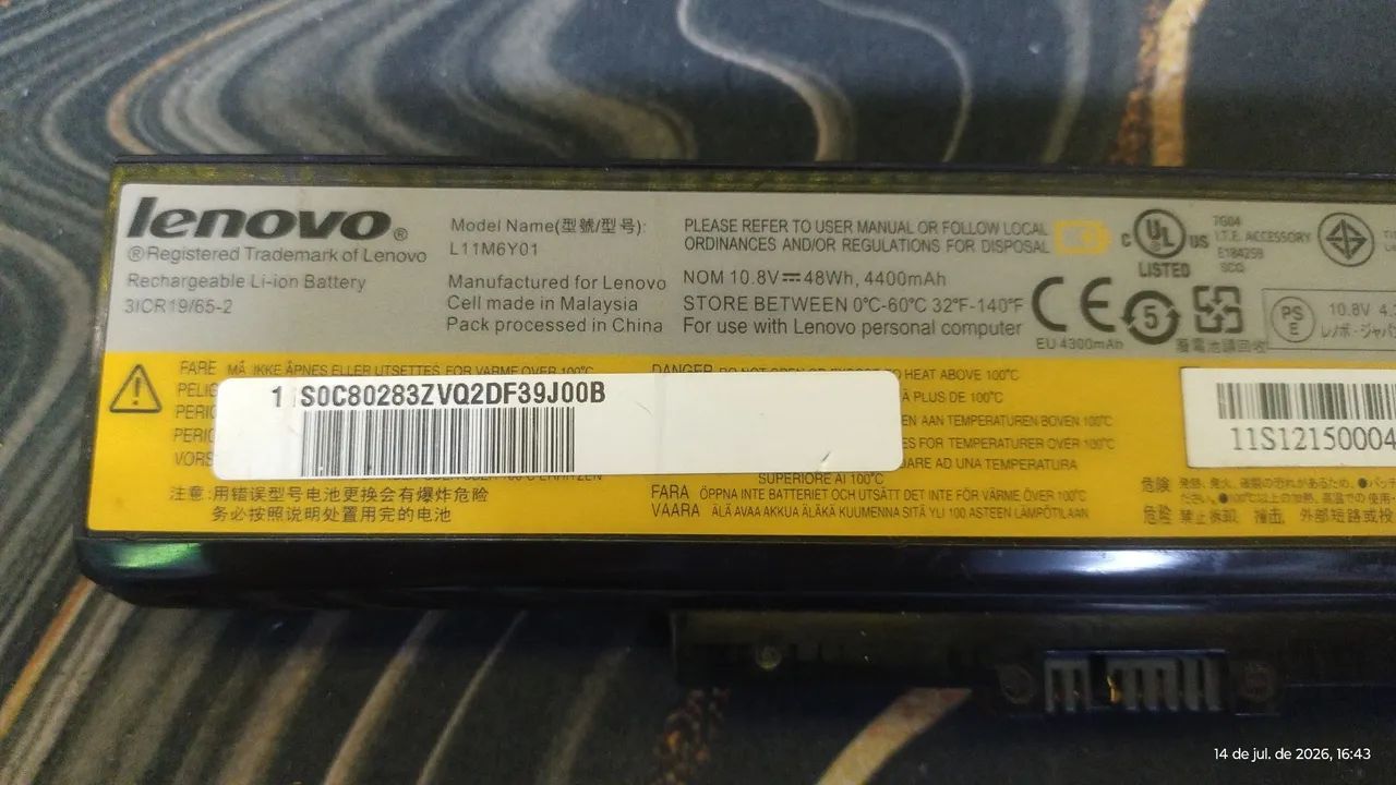 Bateria Lenovo G485 - Foto 2