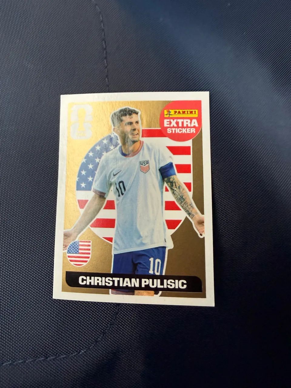 Figurinha Christian Pulisic Gold extra