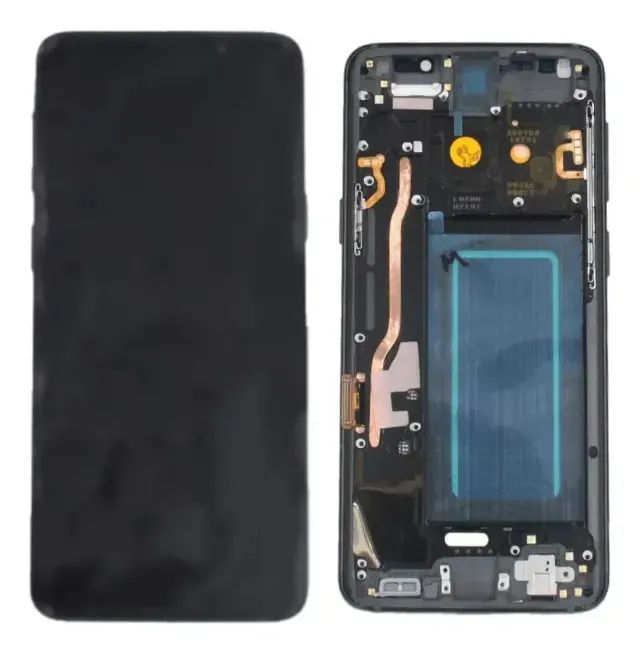 Tela Display Touch Frontal Lcd Compatível Galaxy S9 Com Aro - Foto 2