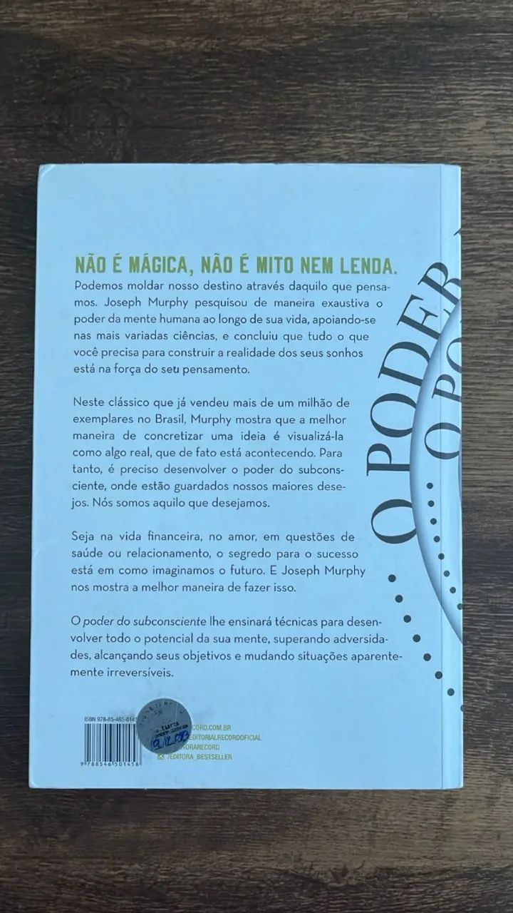 O Poder do Subconsciente | Bem Conservado - Foto 2