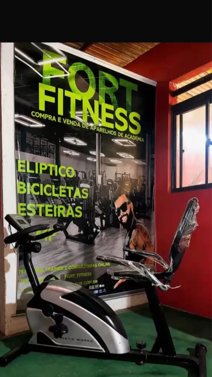 Bicicleta ergométrica horizontal 