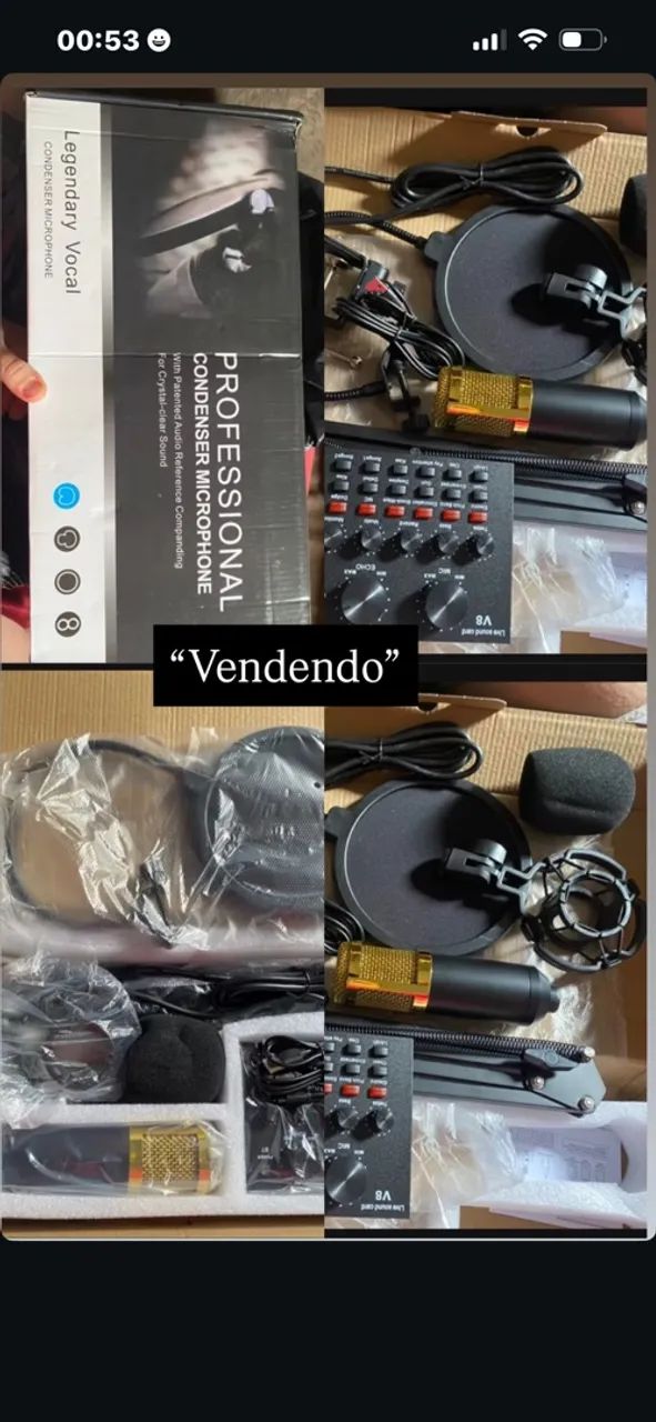 Condensador de microfone - Foto 2