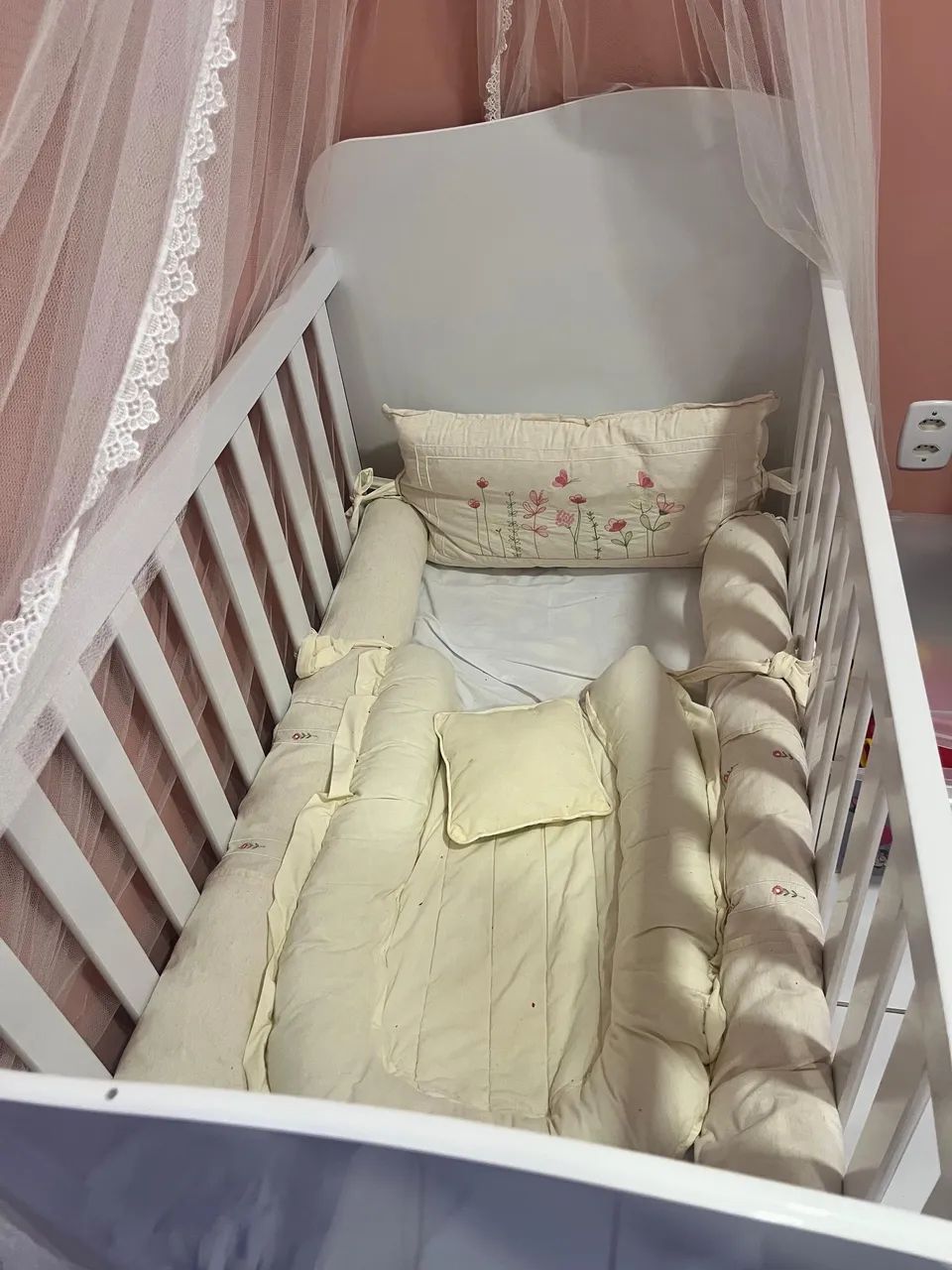 Berço americano branco  - Foto 3