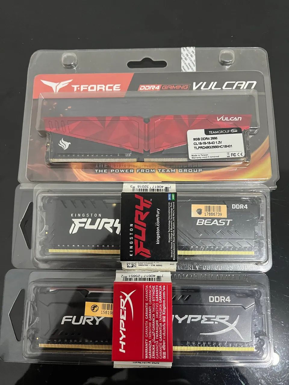 MEMÓRIAS RAM DDR4 NOVAS+ENTREGA GRÁTIS  - Foto 2