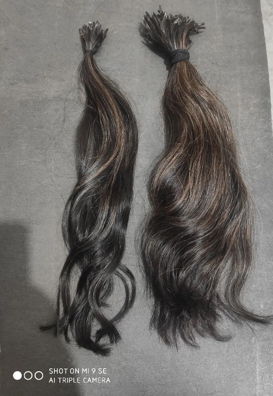 Vendo cabelo humano morena Iluminada  - Foto 2