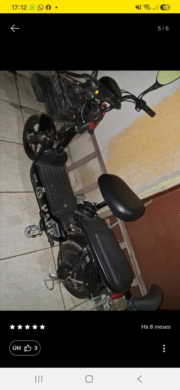 Bicicleta elétrica 
