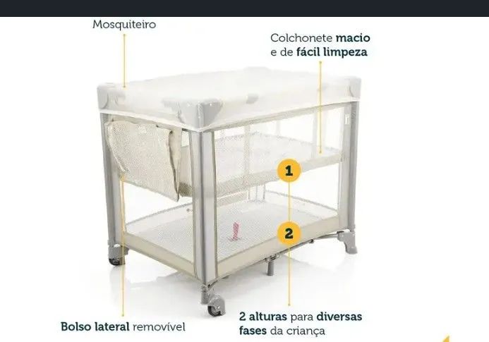 Berço portatil e MiniPlay