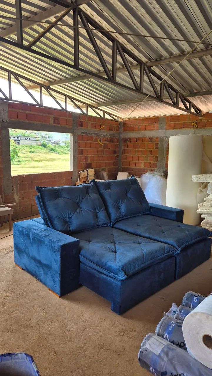 2.50m Retractable and Reclining Sofa436600694837104641