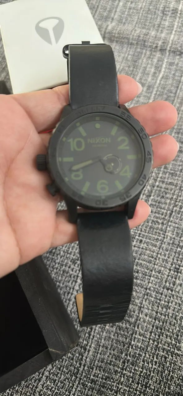 Relógio Nixon 51-30 PU Original - Completo com Caixa - Excelente Estado - Foto 4