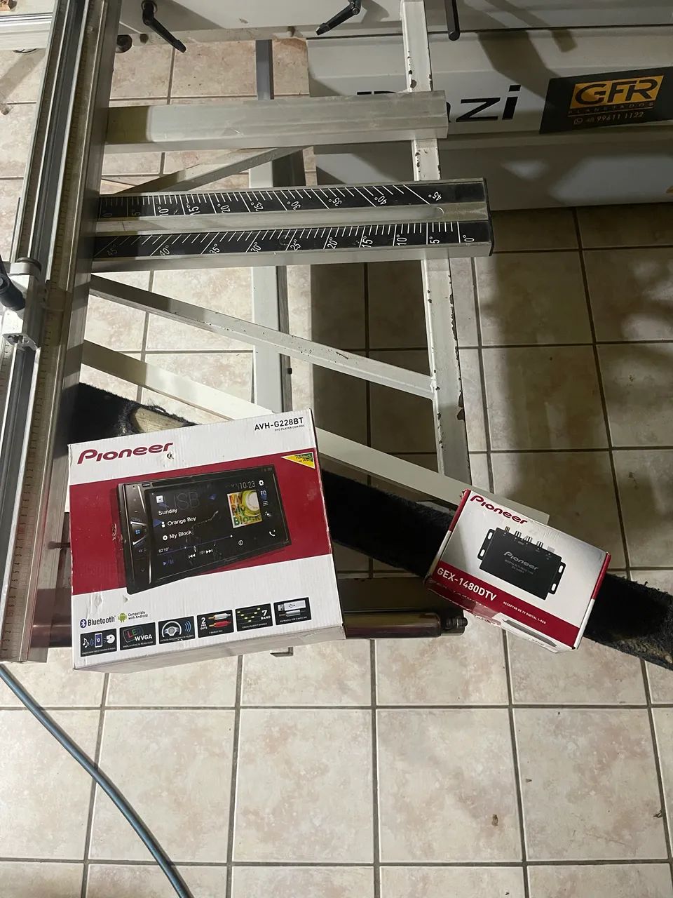 Multimídia pioneer nova nunca instalada com TV digital