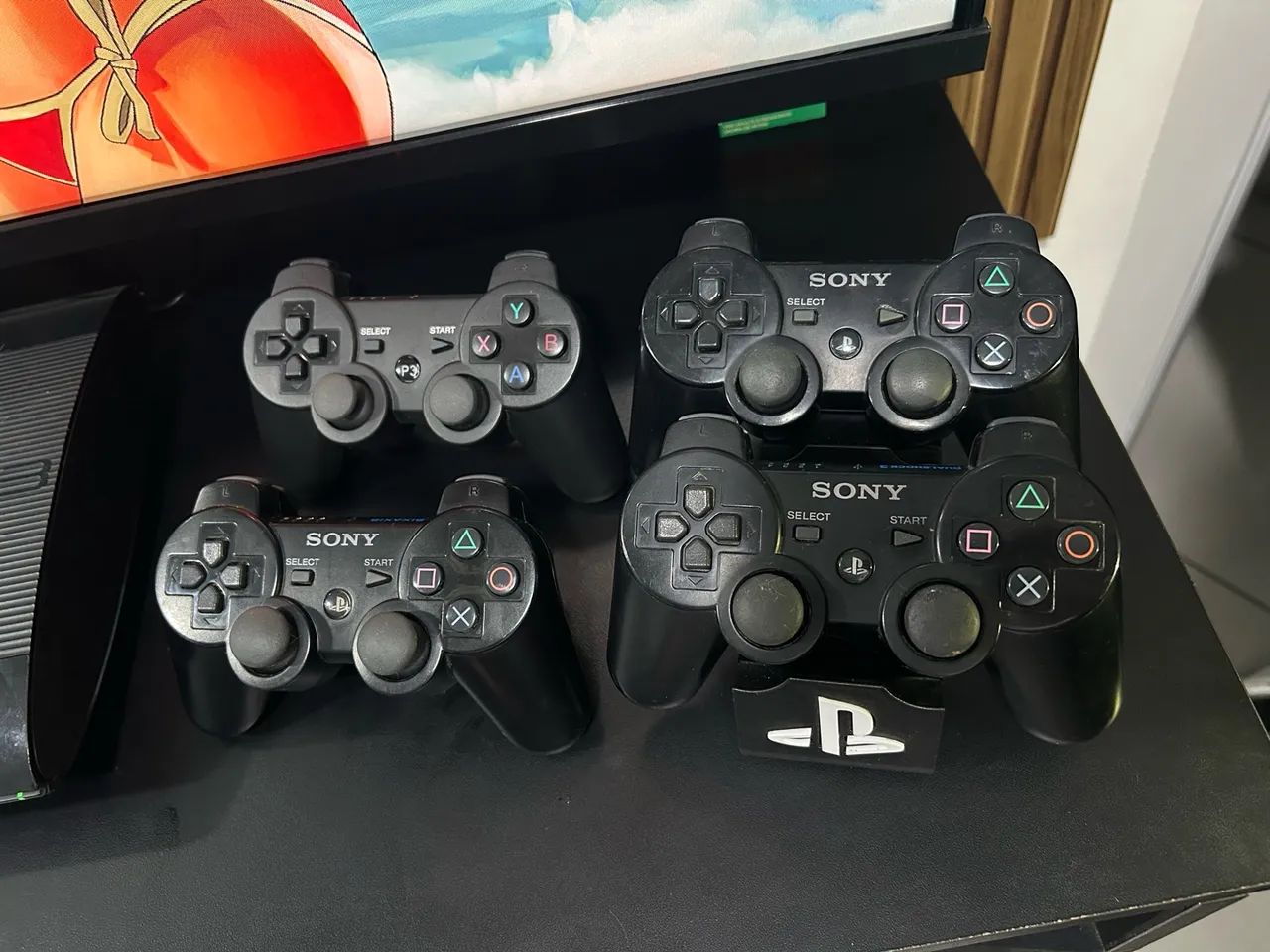 Ps3 super slim + jogos  - Foto 2