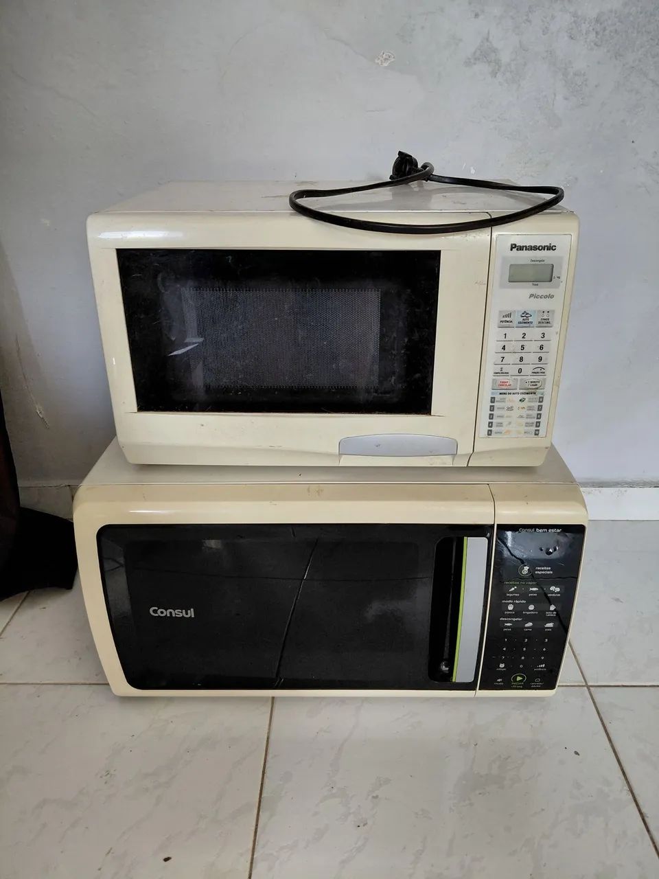 Microondas Panasonic e Consul