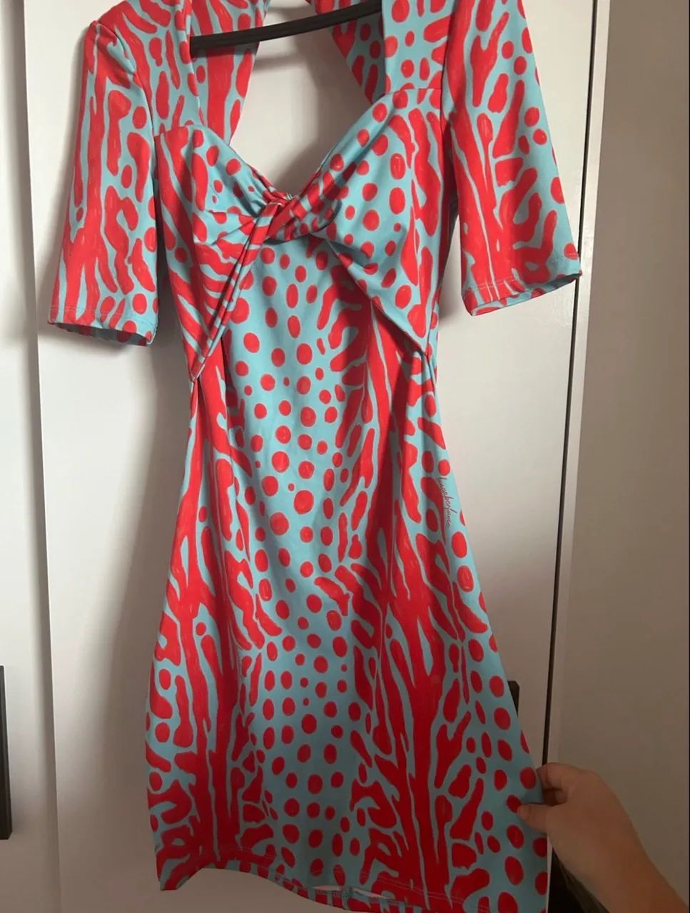 VESTIDO ESTAMPADO - lança perfume - Foto 3