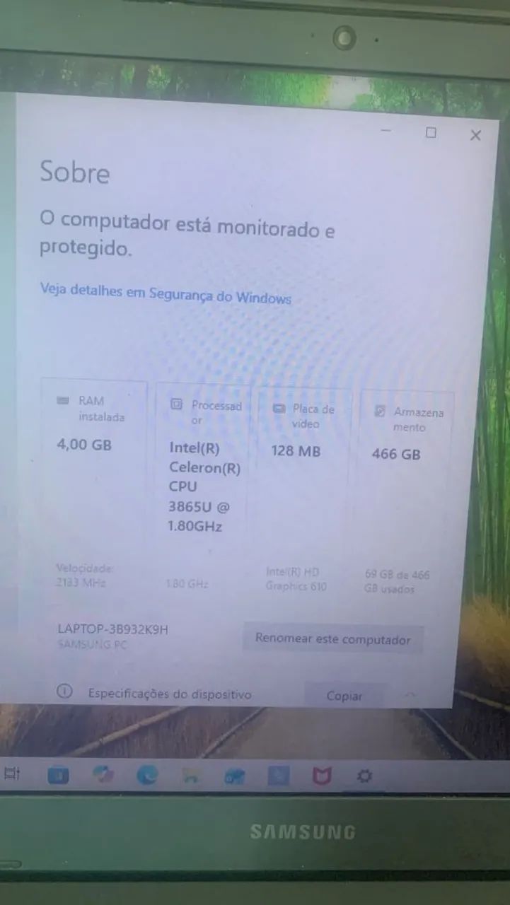 Notebook da Samsung oportunidade  - Foto 4