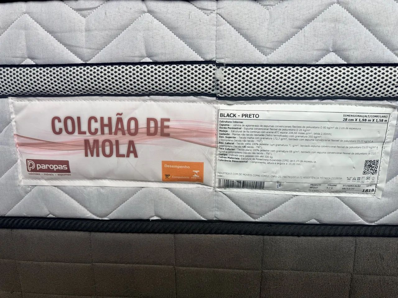 Cama box Queen 3 meses de uso - Foto 4