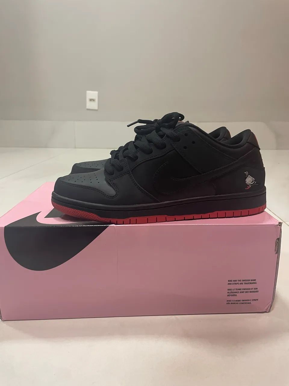 Tenis Nike Dunk SB Black Pigeon - Foto 3
