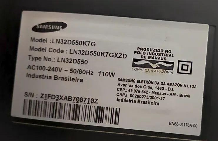 TV SAMSUNG LN32D550K7G (LEIA) - Foto 2