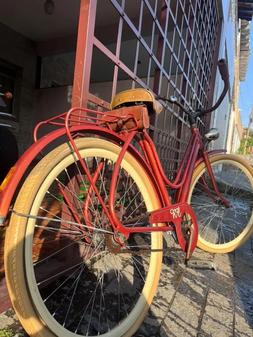 Bicicleta retrô - Aro 26 - Montada  - Foto 2