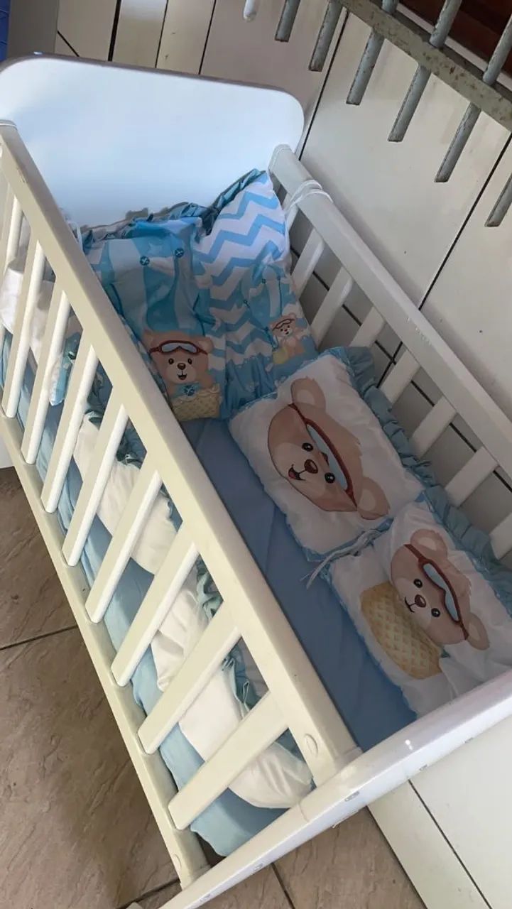 Mini Berço branco 